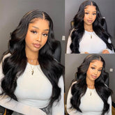 Shining! Rihanna Style Wave Lace Frontal Wig